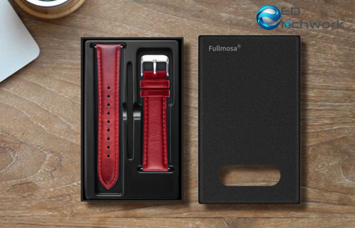 Fullmosa 22mm Treen Gradient Color Tanned Leather Watch Straps